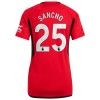 Virallinen Fanipaita Manchester United Sancho 25 Kotipelipaita 2023-24 - Naisten